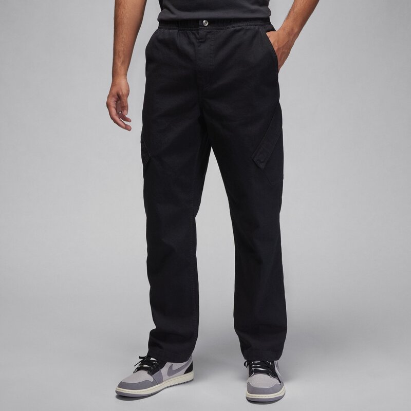 Air Jordan Jordan Essentials Men's  Black  Washed Chicago Trousers  FN6364-010