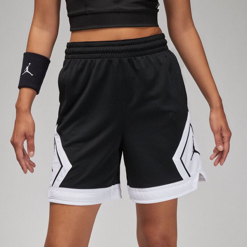 Air Jordan Jordan Sport Women's Diamond Shorts Black White FB4588-010
