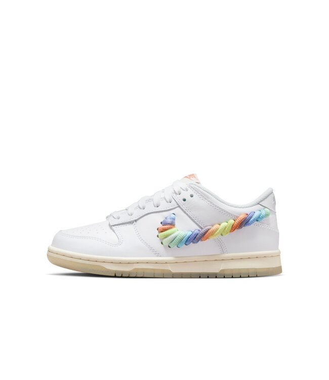 GS Nike Dunk Low SE WHITE MULTI COLOR TERRA BLUSH FN4861 100 Sam Tabak
