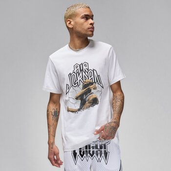 Air Jordan Jordan Sport T-shirt Dri-FIT pour Homme Blanc/Noir FN6016-100