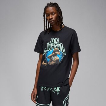 Air Jordan Jordan Sport T-shirt Dri-FIT pour Homme Noir/Vert brillant FN6016-010