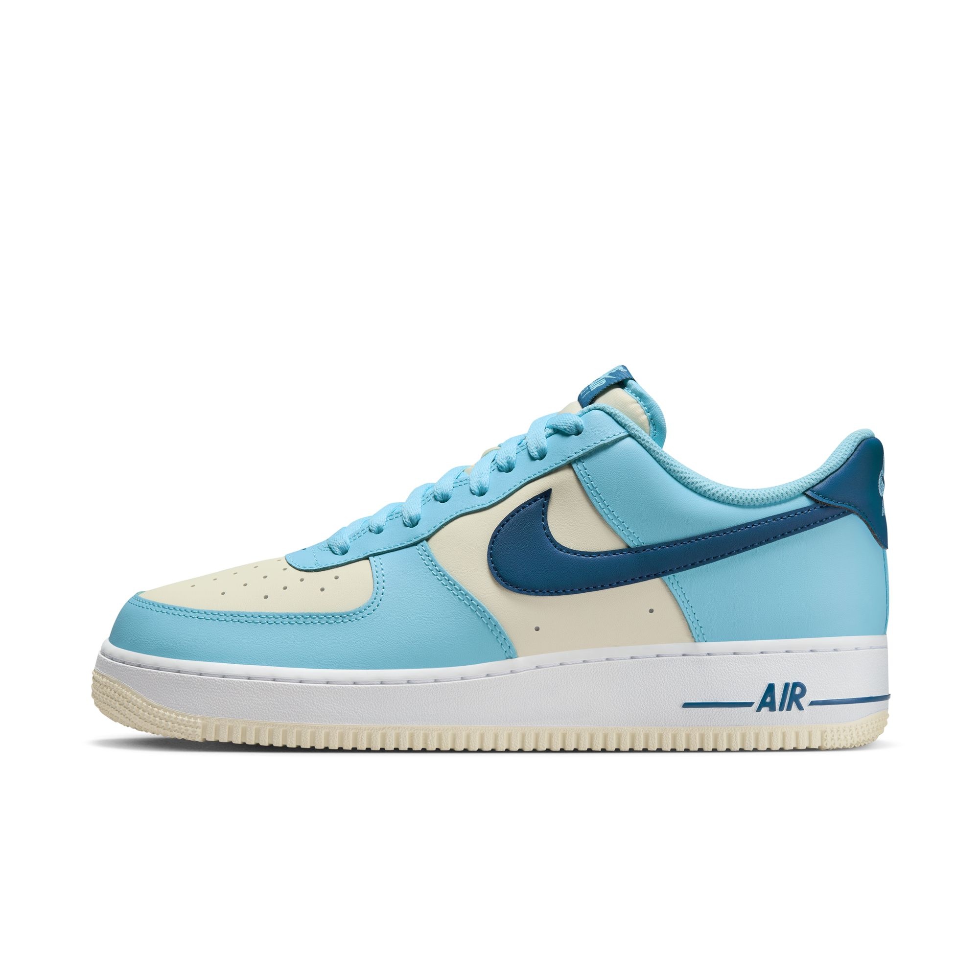 Men s Air Force 1 Low 07 Aquarius Blue Coconut Milk HF4837 407 Sam Tabak
