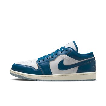 Nike FN5214-141 Air Jordan 1 Low SE WHITE/INDUSTRIAL BLUE-BLUE GREY-SAIL FN5214-141