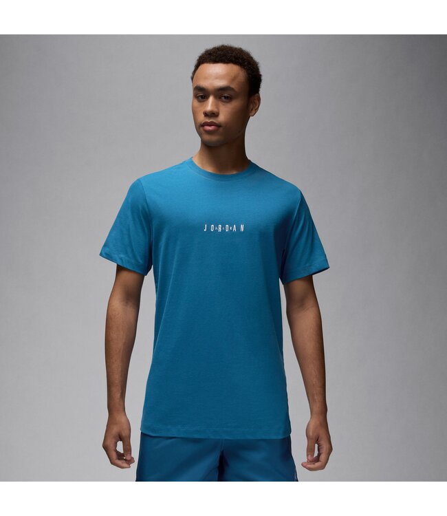 Air Jordan Embroidered T Shirt INDUSTRIAL BLUE DM3182 457 Sam Tabak