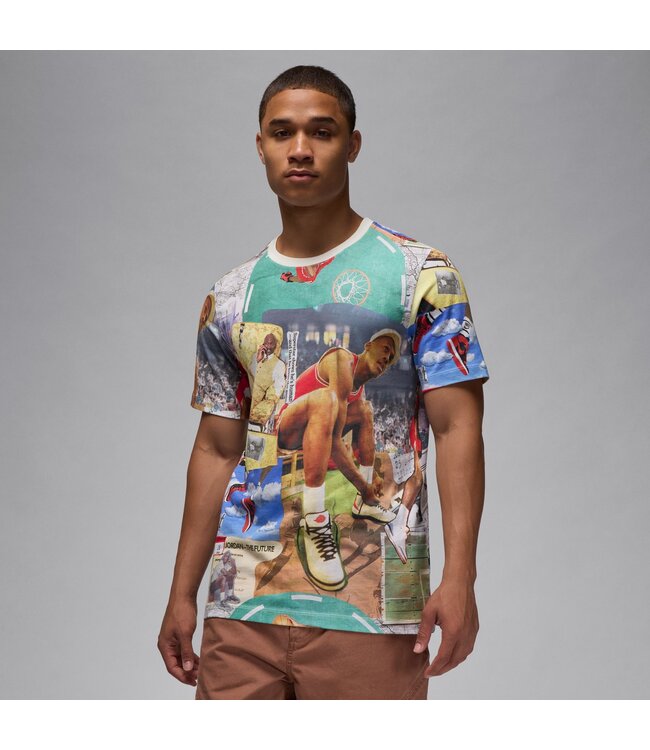 White air jordan shirt sale