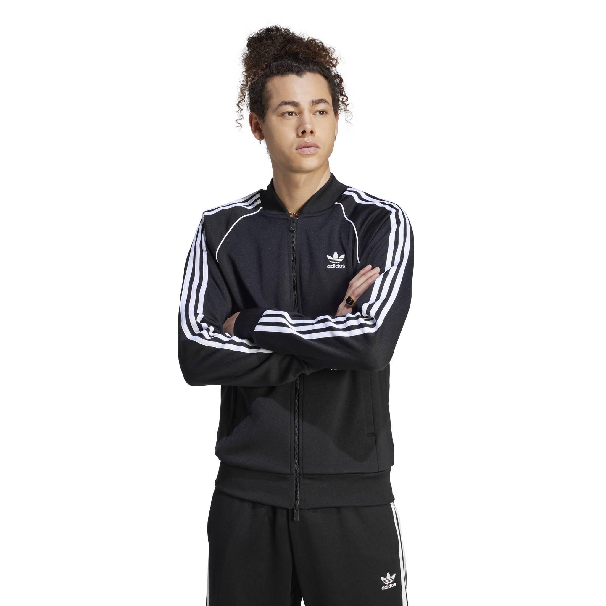 Men s Adidas Superstar Track Jacket Black IM4545