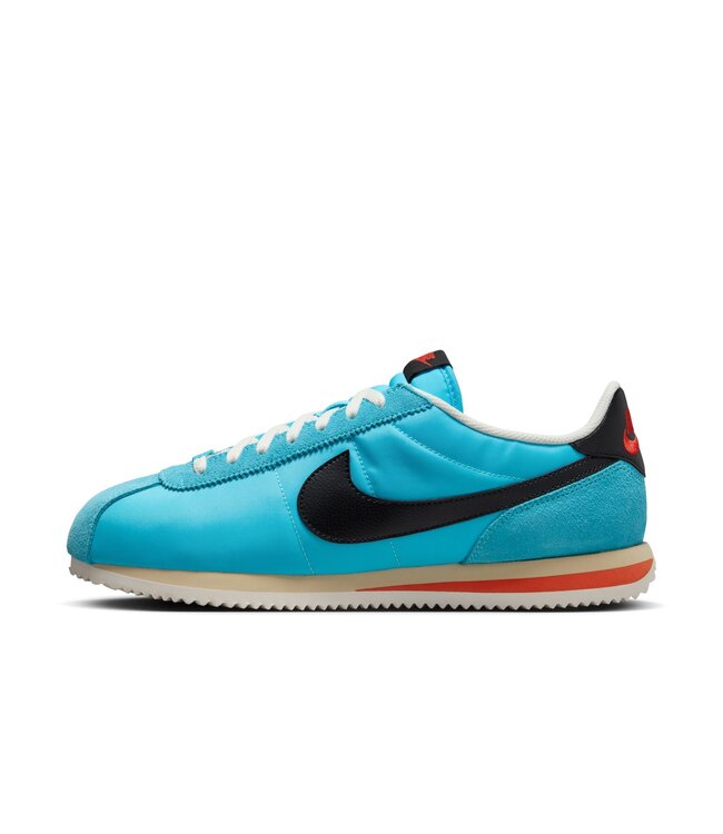 Nike Cortez Textile BALTIC BLUE BLACK TEAM GOLD PICANTE RED HF0263 401 Sam Tabak