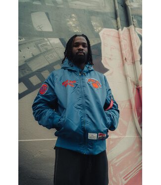 Knicks Hooded Bomber New Era Alpha Industries M L2B JKT F3 E1367BG26 NEYKNI