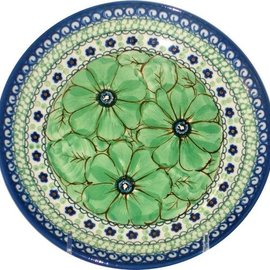Ceramika Artystyczna Dinner Plate Cosmos Green Signature 4