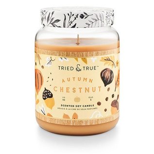 XLG Candle Jar, Autumn Chestnut