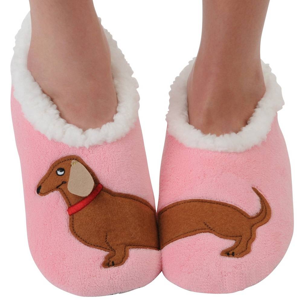 Snoozies Slippers Dachshund - The 