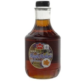 Maple Hollow Maple Syrup, Glass Traditional, 32 oz
