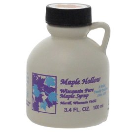 Maple Hollow Maple Syrup, Plastic, Small 3.4 oz.