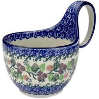 Ceramika Artystyczna Soup Cup Cranberry Vine