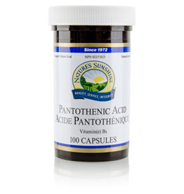 Nature's Sunshine Pantothenic Acid (100 capsules)