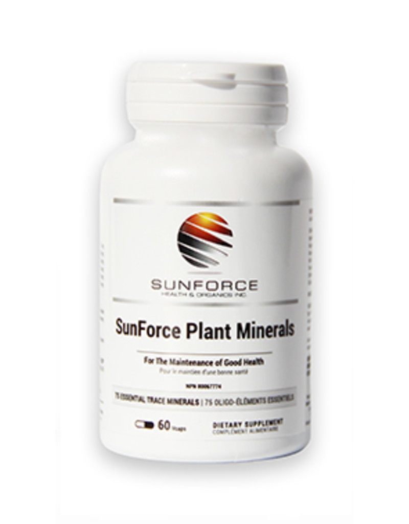 Sunforce Plant Minerals, 60 Vegicaps