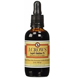 J. Crows Lugol's Iodine Solution 2% 60mL