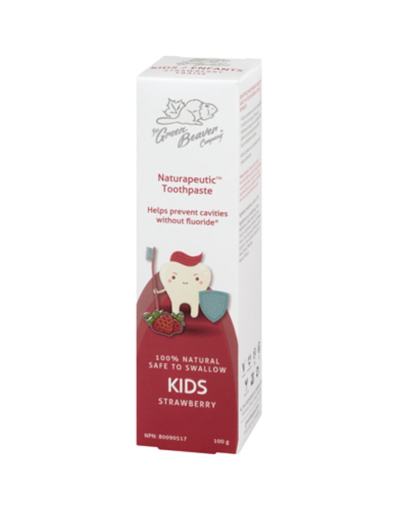 Green Beaver Kids Strawberry Toothpaste