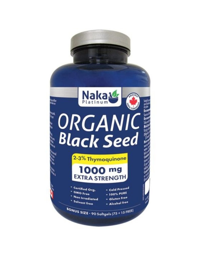 NAKA Organic Black Seed Oil    1000mg 90softgels