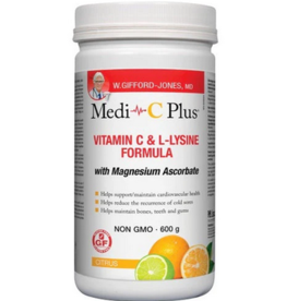 Medi-C Plus Medi C Plus L-Lysine & Magnesium Ascorbate 600 Citrus