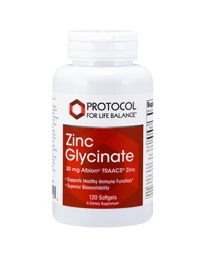 Protocol for Life Balance Zinc Glycinate 30mg  Protocol