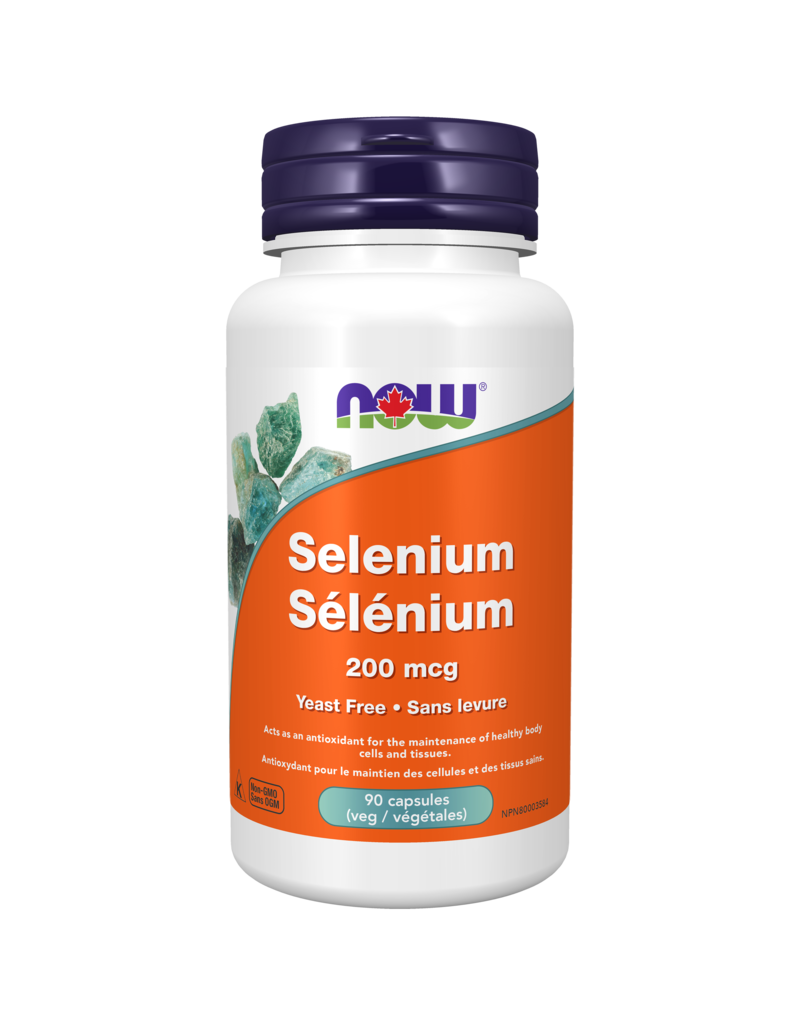 NOW Selenium 200mcg (yeastfree) 180vcap