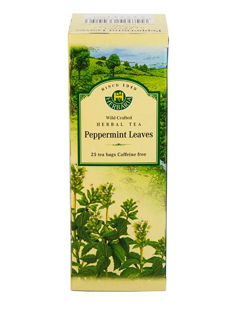 HERBARIA Peppermint Leaves Tea, 25tb