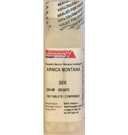 Standard Homeopathic Canada Arnica Montana  30x 250 tabs