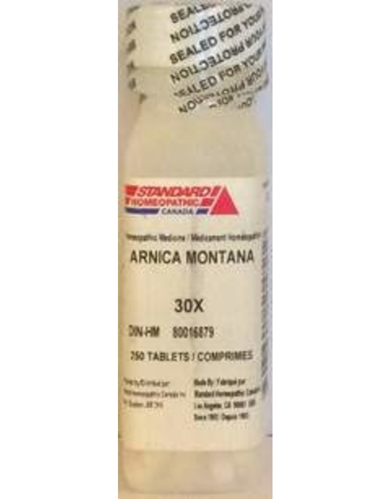 Standard Homeopathic Canada Arnica Montana  30x 250 tabs