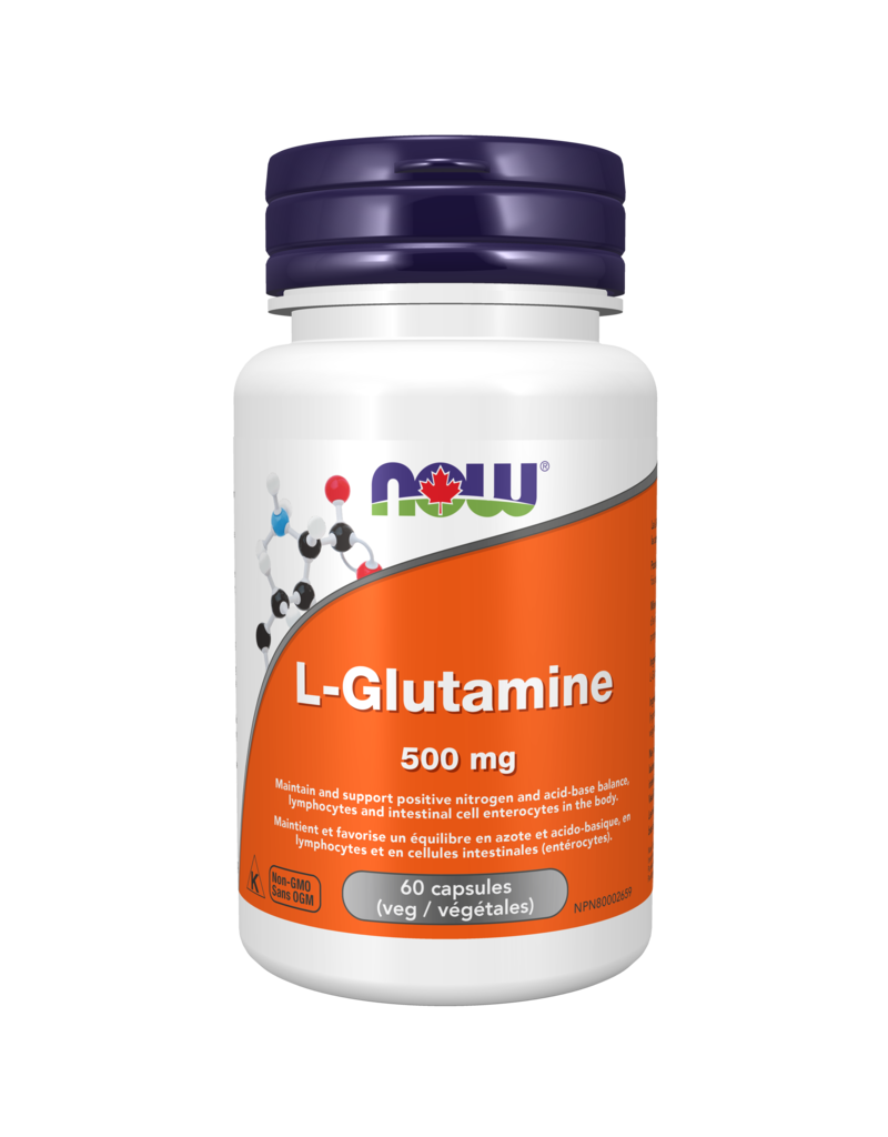 NOW L-Glutamine 500  60 caps