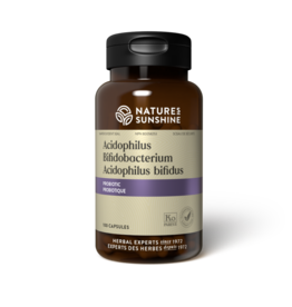 Nature's Sunshine Acidophilus-Bifidobacterium (100 capsules)
