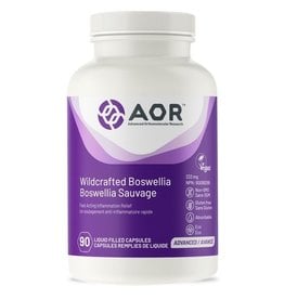 AOR Wildcrafted Boswellia 333mg , 90 Liquid Filled Capsules