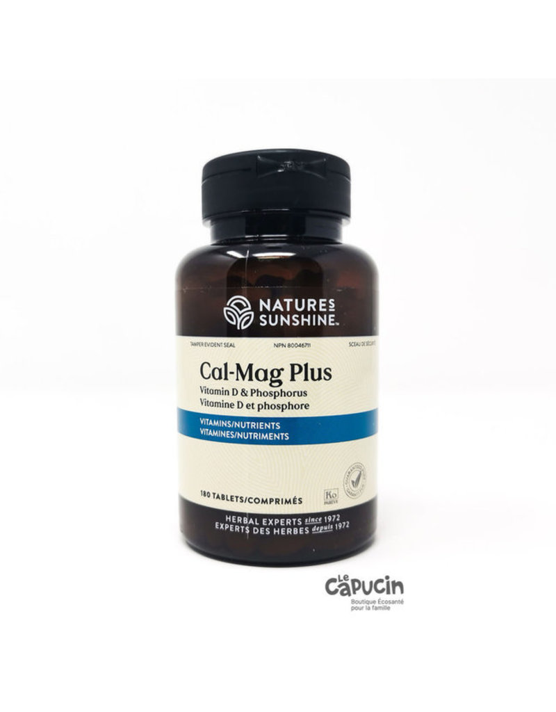 Nature's Sunshine Cal-Mag Plus (180 tablets)