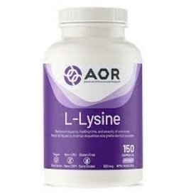 AOR L-Lysine 150 Capsules