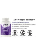 AOR Zinc-Copper Balance 100 Capsules