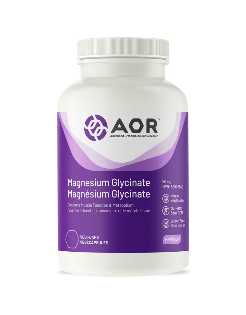 AOR Magnesium Glycinate - 90 Capsules