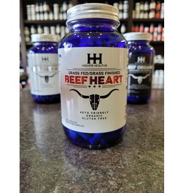 Higher Healths Beef Heart 500mg - Higher Healths - 180 Capsules