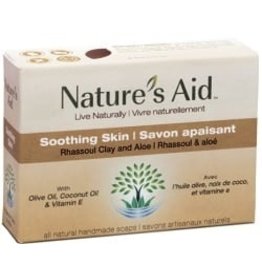 Nature's Aid Soap, Rhassoul Clay and Aloe