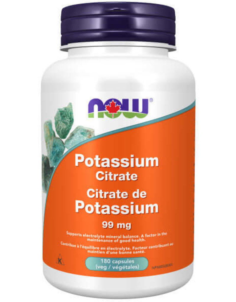 NOW Potassium Citrate  99 mg 180 tablets