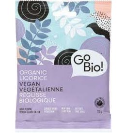 GoBio! GoBio! Organic Licorice - Vegan 75g