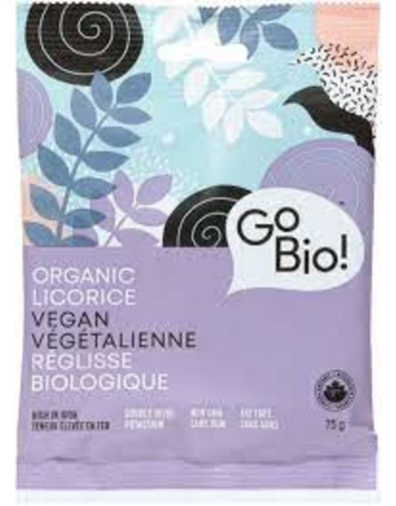 GoBio! GoBio! Organic Licorice - Vegan 75g