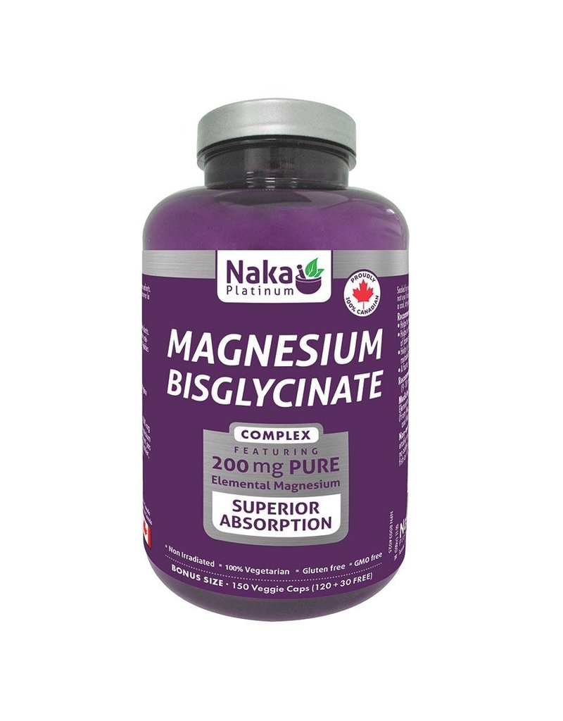 NAKA Naka Platinum Magnesium Bisglycinate Complex - 150 Veggies Caps