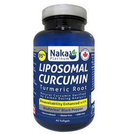 NAKA Naka Liposomal Curcumin Turmeric Root 60 soft gels