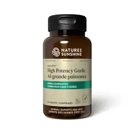 Nature's Sunshine Garlic, High Potency (60 tablets)