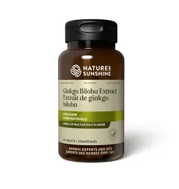 Nature's Sunshine Ginkgo Biloba Extract  (30 tablets)