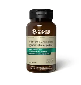 Nature's Sunshine Wild Yam & Chaste Tree (100 capsules)