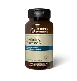 Nature's Sunshine Vitamin K - 90 Tablets -  Nature's Sunshine