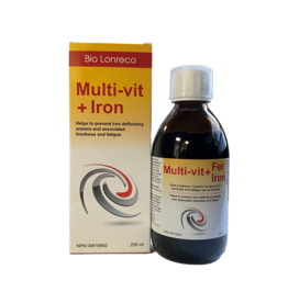 Multi Vitamin and Iron, Bottle