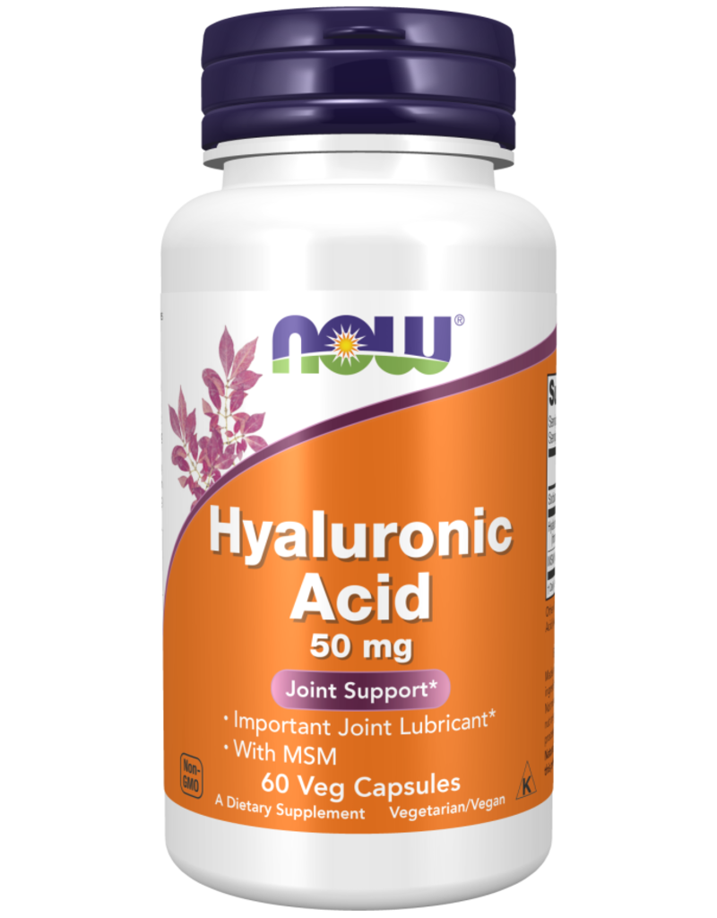 NOW Hyaluronic Acid 60 Vcaps 100mg