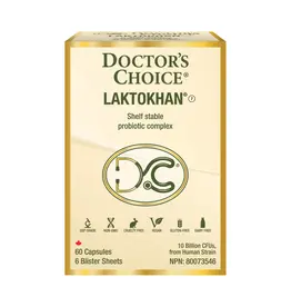 Doctor's Choice Doctor's Choice Laktokhan Probiotic Complex 60 Caps